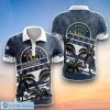 MLB Milwaukee Brewers Palm Trees Pattern Polo Shirt