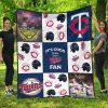 MLB Minnesota Twins It’s Good To Be Quilt Blanket