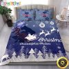 MLB Philadelphia Phillies Sleigh And Reindeer Bedding Set