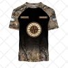 MLB Seattle Mariners Custom Name Number Hunting Camouflage T-Shirt