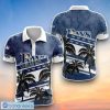 MLB Tampa Bay Rays Palm Trees Pattern Polo Shirt