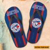 MLB Toronto Blue Jays Custom Name New Edition Flip Flops